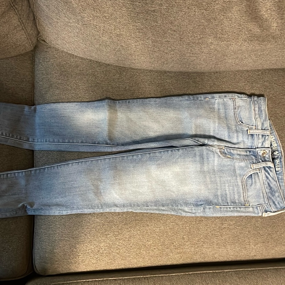 American Eagle jeans size US 2 short, super super stretch,jegging